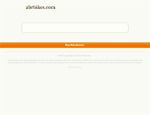 Tablet Screenshot of abrbikes.com